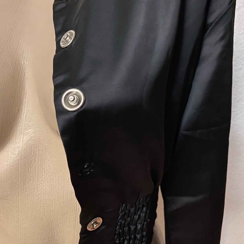 Superdown black button up jacket Small NWT NEW - Picture 3 of 3